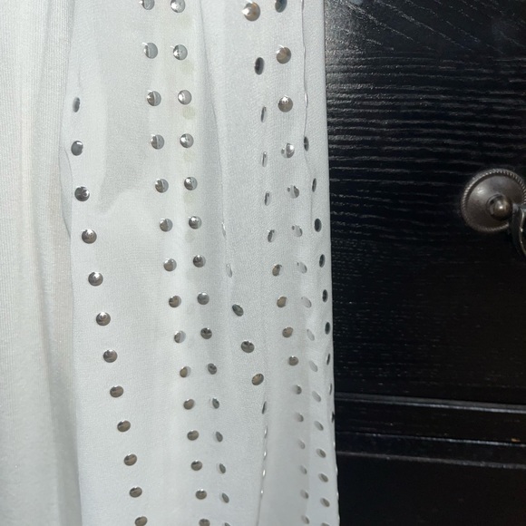 GENERATION LOVE Talia Studded long sleeve blouse size medium - Picture 4 of 8